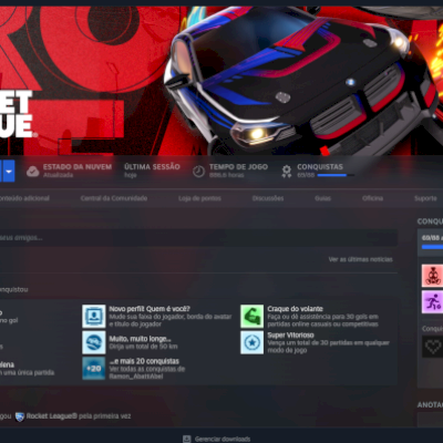[STEAM]conta rocket league/est.2017/skyline,fennec,batmobile/GC tag garantida.