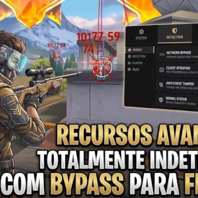 🚀 FREE FIRE PAINEL COM BYPASS 🔥 VITALÍCIO! 📲 FUNCIONA EM MOBILE E EMULADOR ✨ 