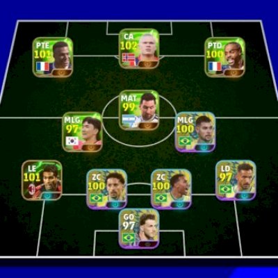 Pack brasil completo mais vários craques 