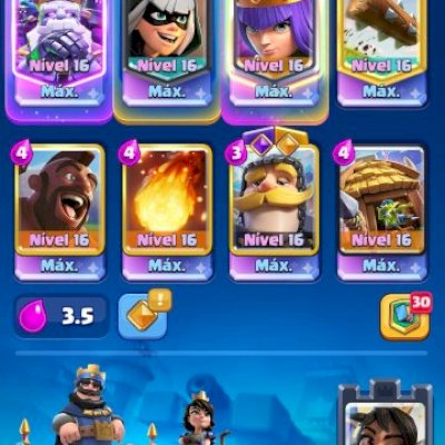 CONTA CLASH ROYALE 
