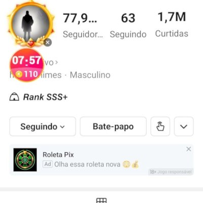 VENDO ESTÁ CONTA DO KWAI COM 77 K BOM ENGAJAMENTO
