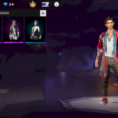 Conta de FF level 11 vinculada ao google