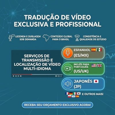 Tradução e legendas em vídeos (qualquer idioma!)