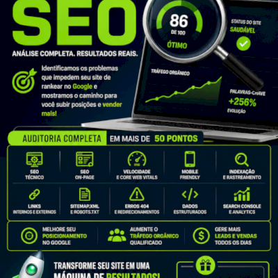 Auditoria SEO Profissional para Sites | Análise Completa