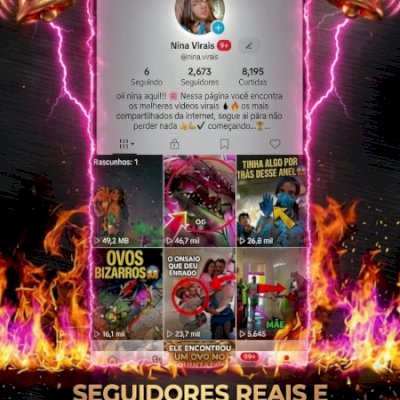 VENDO CONTA DO TIK TOK COM SEGUIDORES 100% REAIS! Shop🛍️ 180$