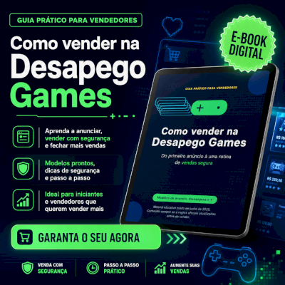 🔥 Quer aprender a vender na Desapego Games do jeito certo?