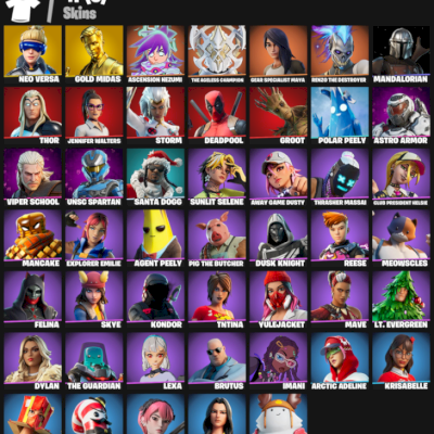 CONTA COM NEO VERSA, MIDAS, PASSES ANTIGOS, SKINS RARAS E MUITAS COISAS