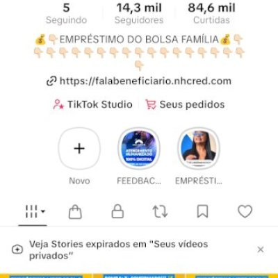 📢 VENDO CONTA TIKTOK DE ALTO ENGAJAMENTO (NICHADA - BENEFÍCIOS/FINANÇAS)