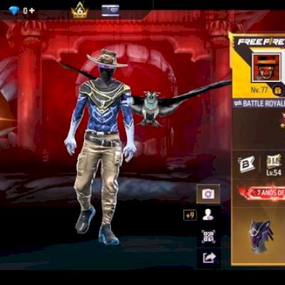 🔥CONTA GEMADA COM SKIN DE PARCEIRAS E MUITO MAIS🔥