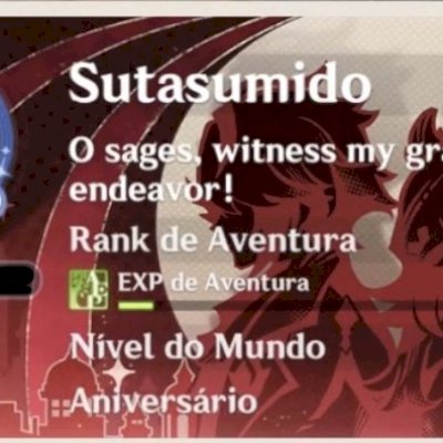 CONTA GENSHIN SERVER AMERICA AR59