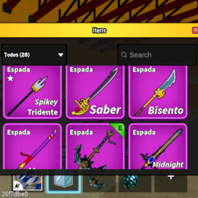Conta lvl 2556 com Ice despertada e aura rainbow e 2x maestria