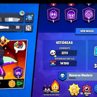 Conta rara brawl stars
