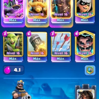 Conta clash royale upada com 10 evoluções e 3 herois/ 13000k Trófeus+ 6k gemas