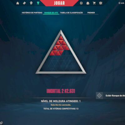 Conta de Valorant à venda – Imortal 2 + várias skins
