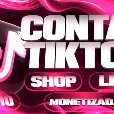 CONTA DO TIKTOK COM SHOP ATIVO 1k SEGUIDORES REAIS (LIVE STUDIO ATIVO)