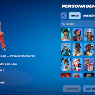 Conta fortnite 