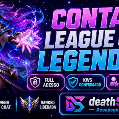 CONTAS LEAGUE OF LEGENDS | ESCOLHA A SUA | FULL ACESSO | KWS CONFIRMADO 