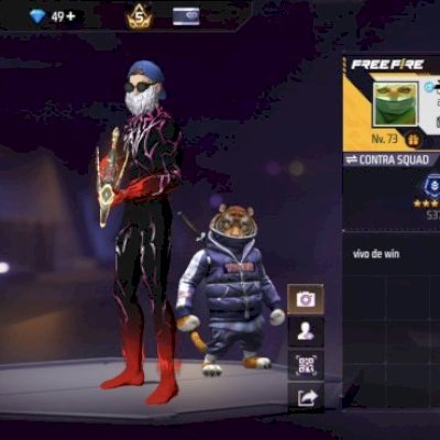 Conta de Free Fire rara e ótima 