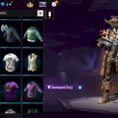 Conta antiga com steampunk 