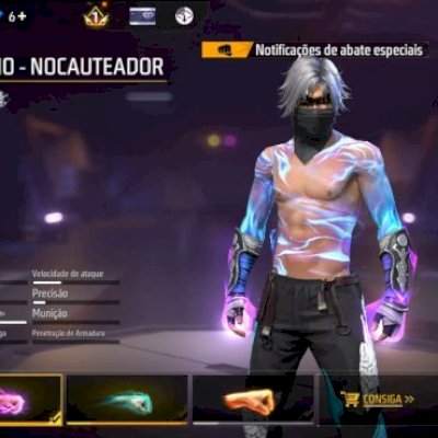 Conta Free Fire Gemada 