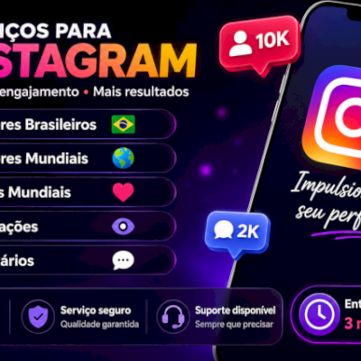 🚀 Serviços para Instagram | Seguidores, Curtidas, Visualizações, Comentários