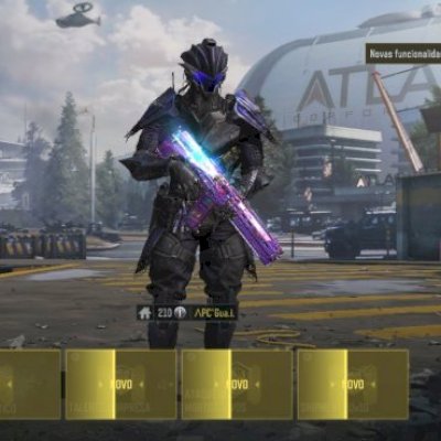 Conta nível 210 com lendária e personagens epicos