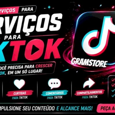 🚨 SEGUIDORES PARA TIKTOK | CURTIDAS | VISUALIZAÇÕES