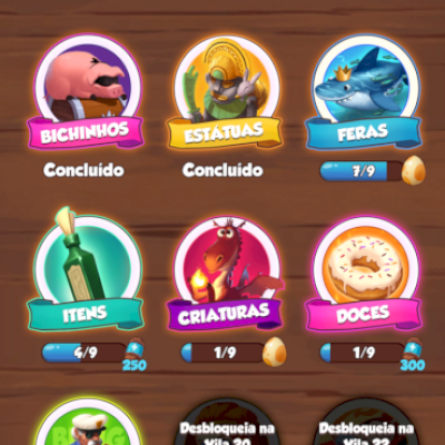 VENDO COIN MASTER (villa 19 por enquanto)
