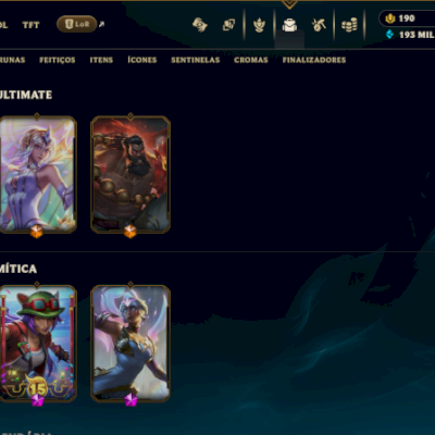 🥷 SEKIRO – NÍVEL 802 | ALL CHAMPIONS | 239 SKINS | 2280 ETERNAL MARCOS