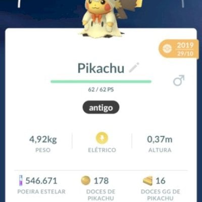 Pikachu halloween 2019