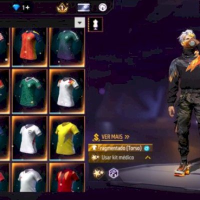CONTA FF | 23 CAMISAS DE TIME + ITEM RARO DE COLECIONADOR (Leia descrição)