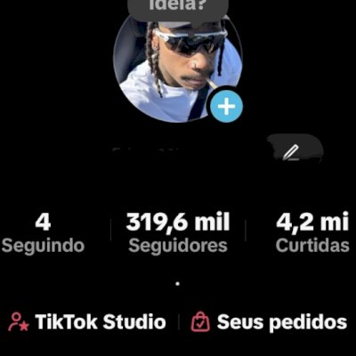 Conta de tik tok 300k seguidores monetizada shop ativo 