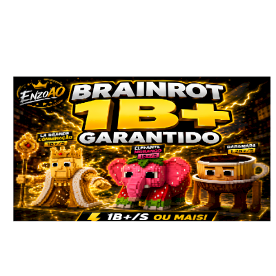 [50% Desconto] BRAINROTS 1BI/S+