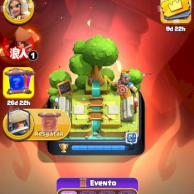 Conta de clash royale 