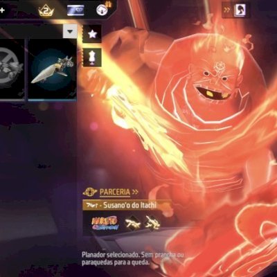 💎 CONTA FF  GEMADA | LEVEL 70 | BARBINHA + PARCERIA NARUTO & SOMBRA ROXA 