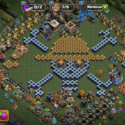 Conta Clash of Clans CV18  – Upgrades de CV17