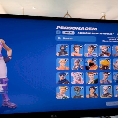 CONTA FORTNITE MUITO RARA COM ITENS TRYHARD 184 skins| 204 picaretas 