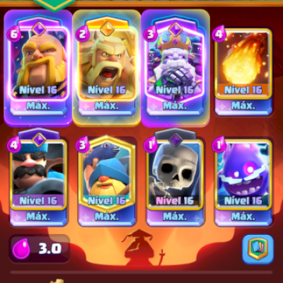 CONTA DE CLASH ROYALE PARA EXIGENTES
