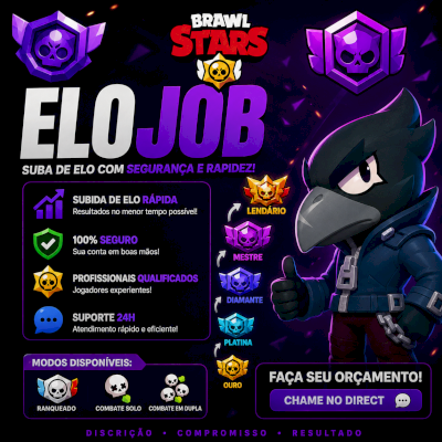 ELOJOB - Ranqueada, troféus e rank max