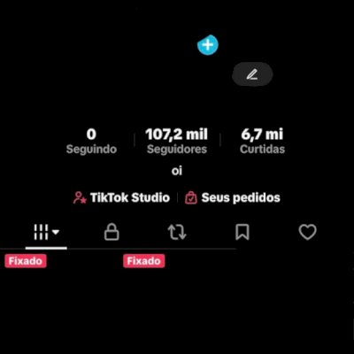 Conta top de tik tok com 100k de seguidores
