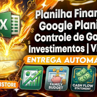 📊 Planilha Financeira Google Planilhas | Controle de Gastos