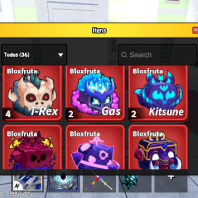 Conta Lv Max Blox fruits 2 Kitsune, 5 Control + 5 Gamepass e Buddha Permanente