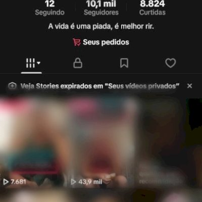 🎉 CONTA TIKTOK 10K DE SEGUIDORES 