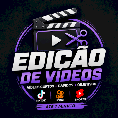 🎬 Edição de Vídeos Curtos para TikTok, Kwai e Shorts