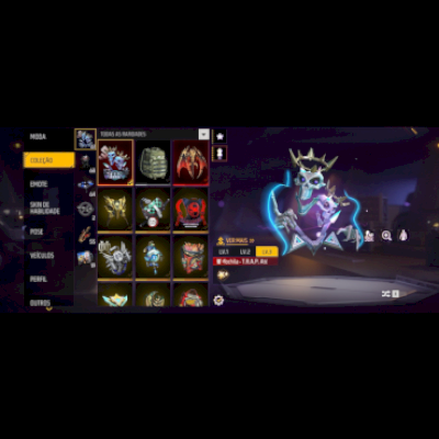 Conta FF/Free Fire Angelical + Minato + 3 Armas Evo + Punho Dracônico