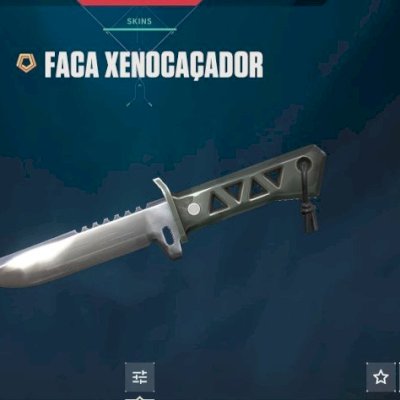 CONTA DE VALORANT COM FACA XENOHUNTER