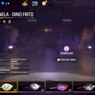 Conta com bandeiras e tudo mais