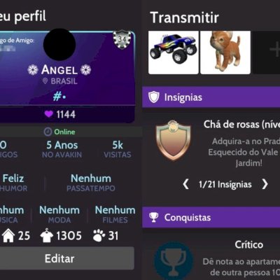 Conta de avakin life