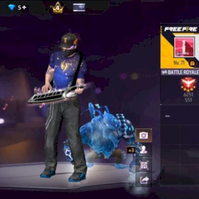 Conta de fre fire lvl 66 top de mais 