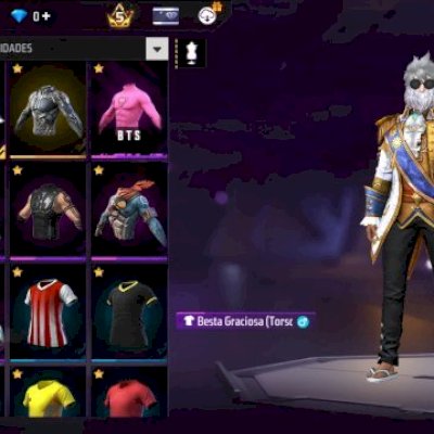 Conta de free fire gemada!!